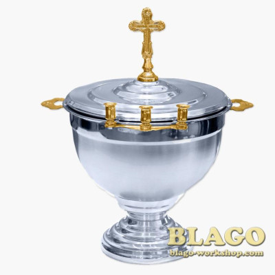 Чаша водосвятна 7 л, з ручками