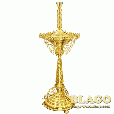 Підсвічник 78 свічок шестигранний