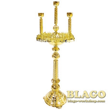 Підсвічник на 74 свічки 3 лампади