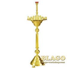 Підсвічник на 50 свічок шестигранний