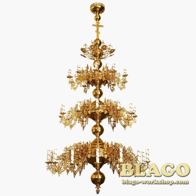 Панікадило 3-ярусне на 36 свічок №21