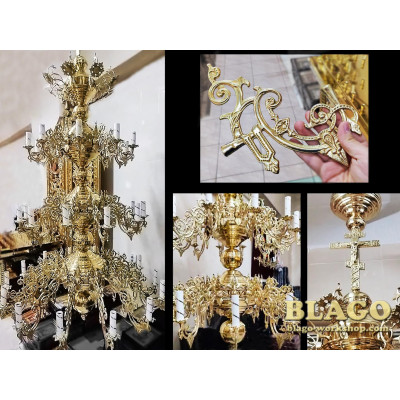 Панікадило 3-ярусне на 36 свічок №21