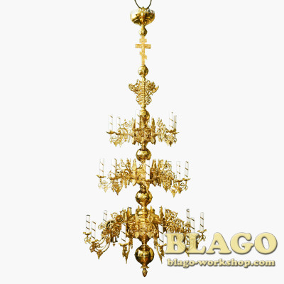 Панікадило 3-ярусне на 24 свічки №5