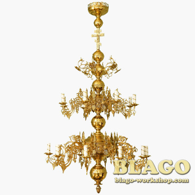 Панікадило 2-ярусне на 18 свічок №22