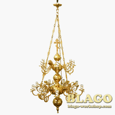 Панікадило 2-ярусне на 15 свічок №7