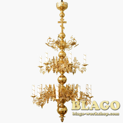 Панікадило 2-ярусне на 15 свічок №6