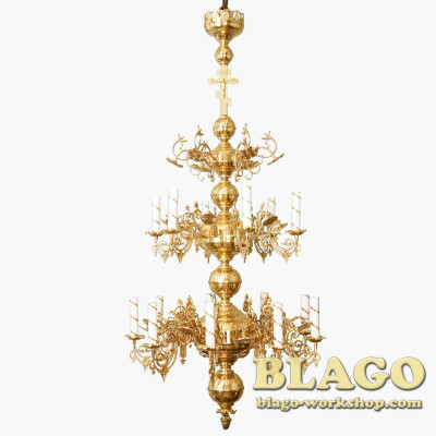 Панікадило 2-ярусне на 15 свічок №2