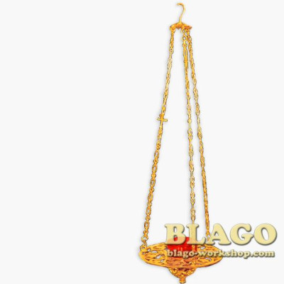 Лампада підвісна позолочена, 22х88 см Лампада підвісна позолочена, 22х88 см