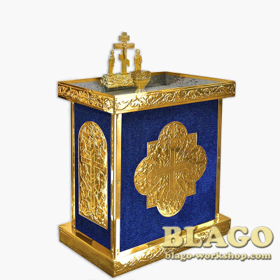 Панахидний стіл з кришкою під пісок, 85х50х91 см