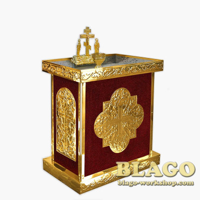 Панахидний стіл з кришкою під пісок, 85х50х91 см