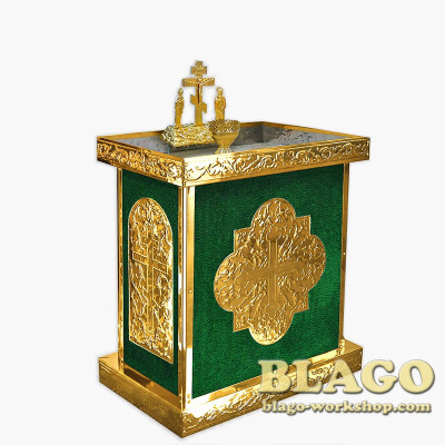 Панахидний стіл з кришкою під пісок, 85х50х91 см