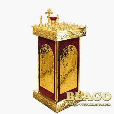 Панахидний стіл на 50 свічок, 55х50х91 см