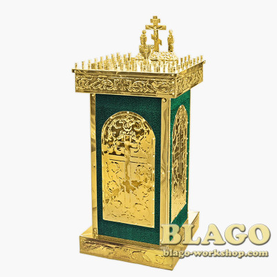 Панахидний стіл на 50 свічок, 55х50х91 см