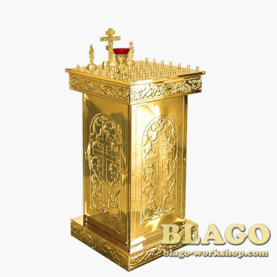 Панахидний стіл на 50 свічок, 55х50х91 см