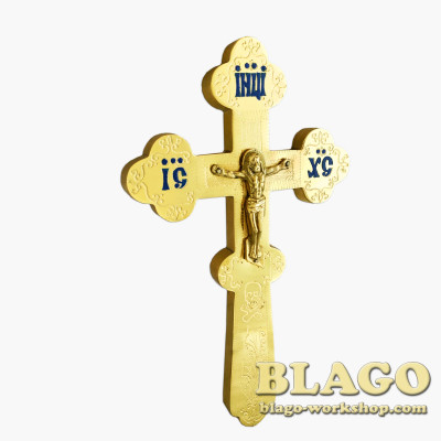 Хрест требний латунний 12х1х20,5 см