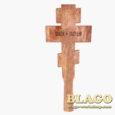 Altar cross №621, 10,5х1,5х27 см