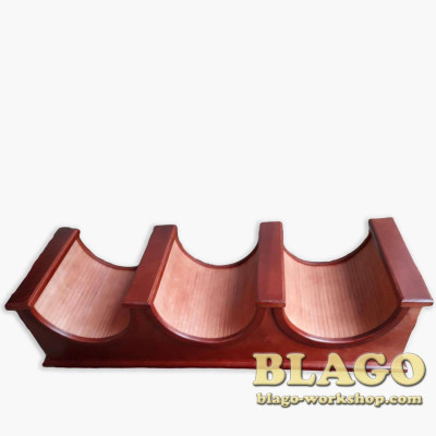 Ящик для свічок на 3 відділення Бамбук, 100х36х24,5 см