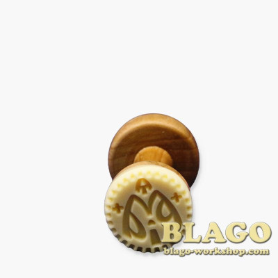 Печатка Богородична 28мм