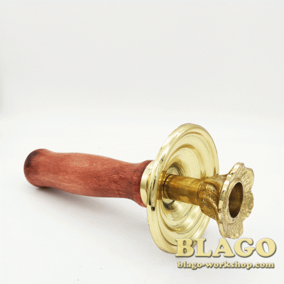 Підсвічник (односвічник) в руку 15 см