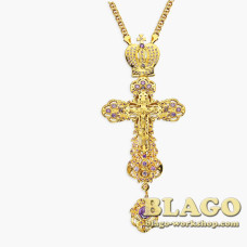 Хрест наперсний позолочений 0006лп^1лп