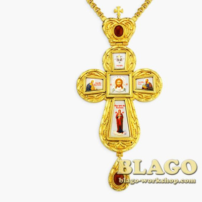 Хрест наперсний позолочений 0021лп-2^1лп