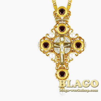 Хрест наперсний латунь 0053-1п