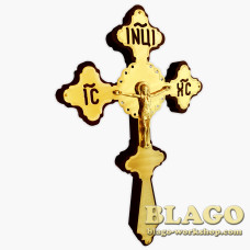 Хрест напрестольний на дереві, 18,5х2х30 см