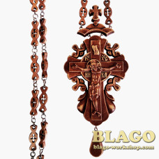 Хрест наперсний дерев'яний №512