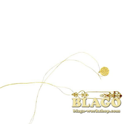 Закладка латунна для книги "Таїнство"