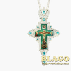 Хрест срібний з ланцюжком 0078-2^1