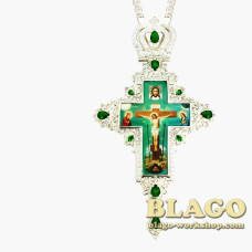 Хрест срібний з ланцюжком 0078-2^1