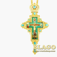 Хрест срібний з ланцюжком 0078п-2^1п