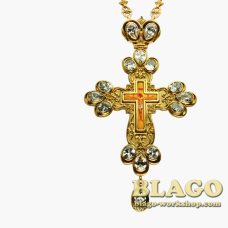 Хрест срібний з ланцюжком 0079п-2^44п