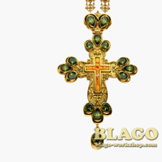 Хрест срібний з ланцюжком 0079п-2^48п