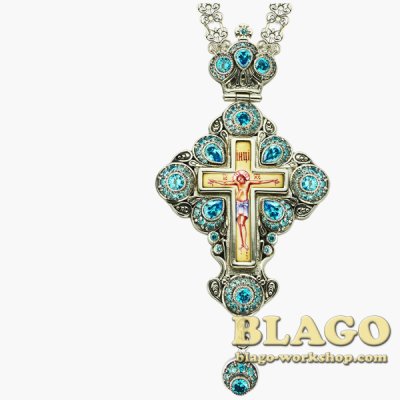 Хрест срібний з ланцюжком 0081-1^41