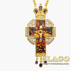 Хрест латунний ланцюжком 0080лп-2^1лп