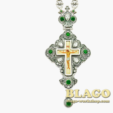 Хрест срібний з ланцюжком 0081-2^44