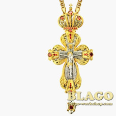 Хрест срібний з ланцюжком 0109п^29п