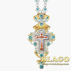 Хрест срібний з ланцюжком 0112-1^62