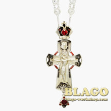 Хрест срібний з ланцюжком 0136^35