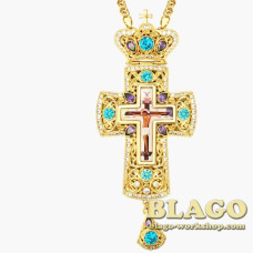 Хрест латунний позолочений 0143лп-2^1лп