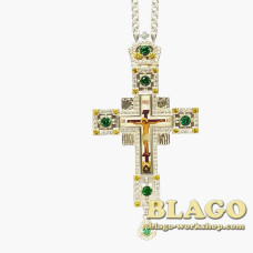 Хрест латунний з ланцюжком 0148л-2^1л