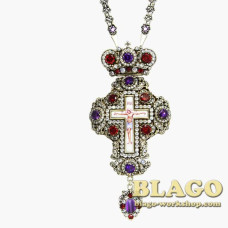 Хрест срібний з ланцюжком 0169-1^52