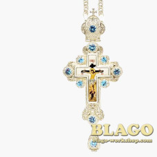 Хрест латунний з ланцюжком 0170л-2^1л