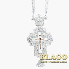 Хрест латунний з ланцюжком 0232л-2^52л