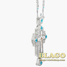 Хрест латунний з ланцюжком 0232л-2^52л