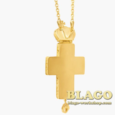 Хрест латунний 0247лп-2^1лп