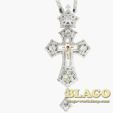 Хрест латунний 0263л-2^1л