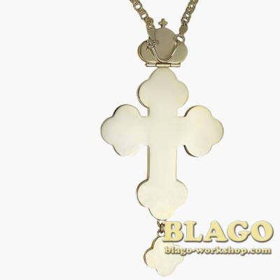 Хрест латунний з 0290лф-2^1л