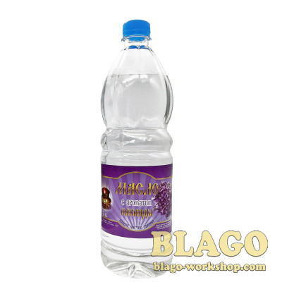 Масло для лампад вазелиновое с ароматом "Лаванда", 1л